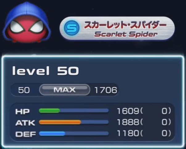 マーベルツムツム スカーレットスパイダー ステータス.jpg